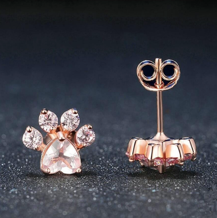 LANÇAMENTO | Brincos Patinha de Gato - Folheado a Ouro 18k + FRETE GRÁTIS