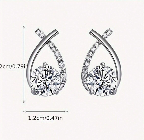 Brincos Orvalho - Swarovski - Folheado a Ouro 18k + FRETE GRÁTIS